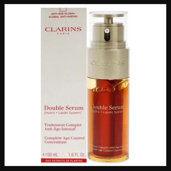 CLARINS Double Serum Anti-Aging + Anti-Wrinkle Serum - Picture 1 of 7